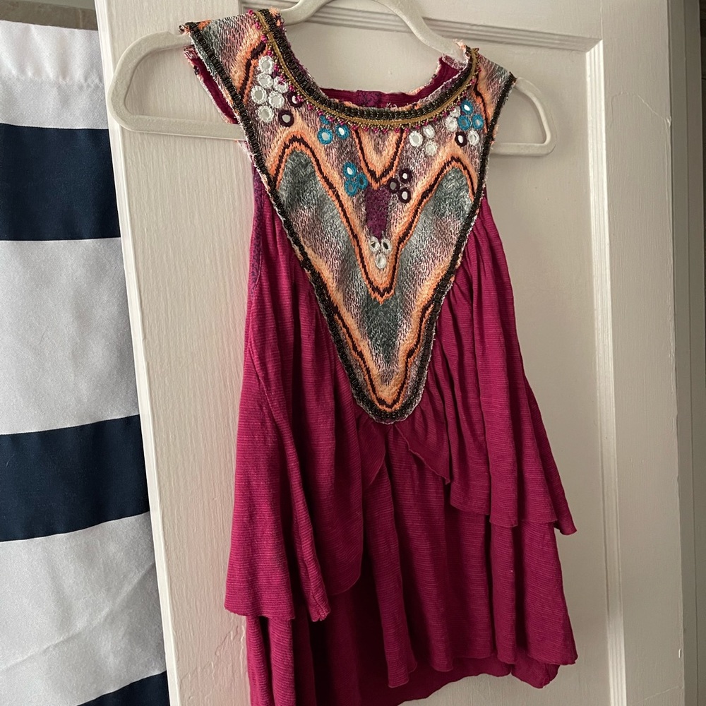 Free People detailed top
